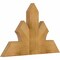Ekena Millwork Richland Rough Sawn Timber Gable Bracket, Western Red Cedar, 36"W x 23"H x 2"D x 6"F, 15/12 Pitch GBW036X23X0206RIC00RWR - alternate 3
